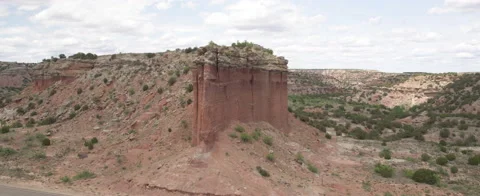 Biker in Texas Desert Stock Footage 186306534