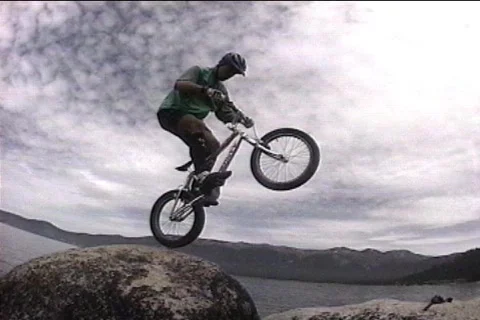 Biker2 Stock Footage 94449