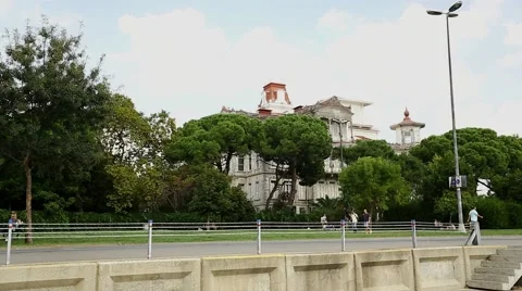 Bikers on the Asian Side Video stock 42561480