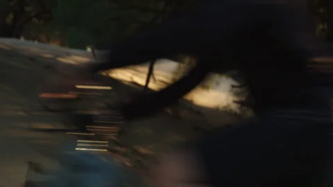 Bikers passing Stock Footage 308877328