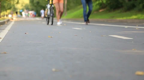 Bikers riding on the road 스톡 동영상 36550925