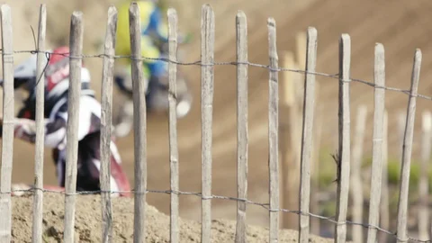 Bikers in slow motion Video stock 127817490