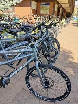Bikes for days Stock Photos