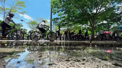 Bikes 库存影片 154483769