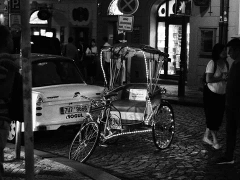 Biketaxi Stock Photos