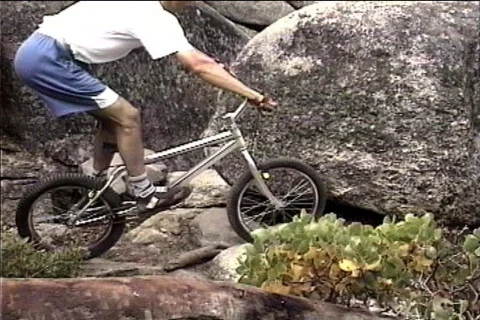 Biking 23 Stock Footage 94463