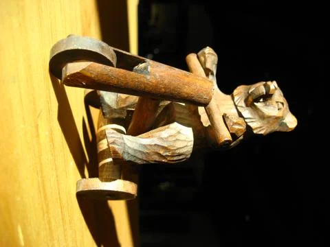 Biking Bear Stock Photos