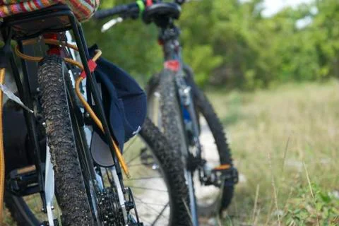 Biking Break Foto stock