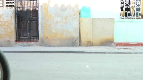Biking in Cuba Video stock 136770128