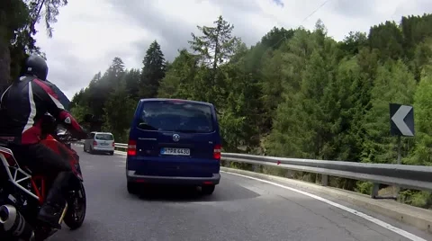 Biking in the dolomites 動画素材 46427230