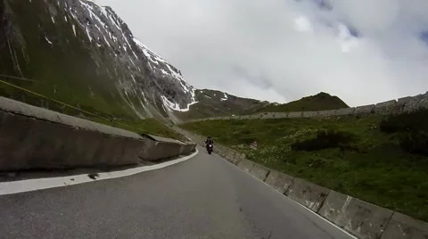 Biking in the dolomites 動画素材 46437573