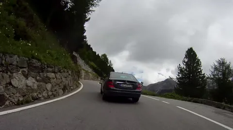 Biking in the dolomites 動画素材 46439702