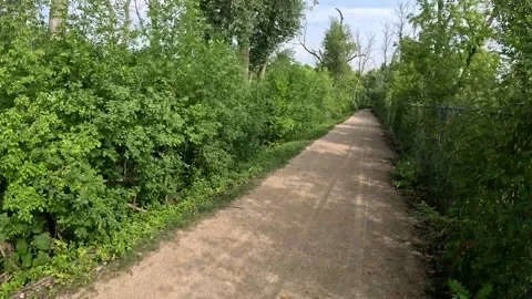 Biking Hyperlapse Stock Footage 247402390
