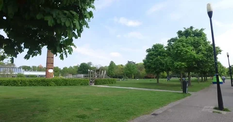 Biking through Amsterdam 스톡 동영상 114176562