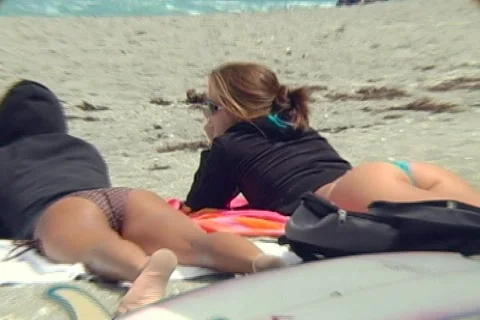 Bikini Babes Stock Footage 312970