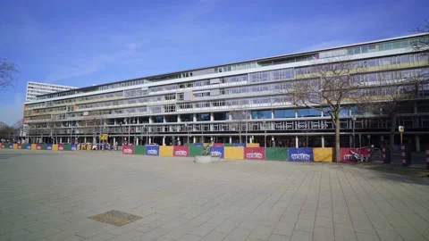 Bikini Berlin Building at Breidscheitplatz Square 動画素材 150363260