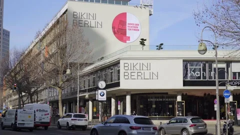 Bikini Berlin Building at Breidscheitplatz Square - CITY OF BERLIN, GERMANY - 動画素材 150369538