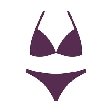 Bikini Icon Stock Illustration