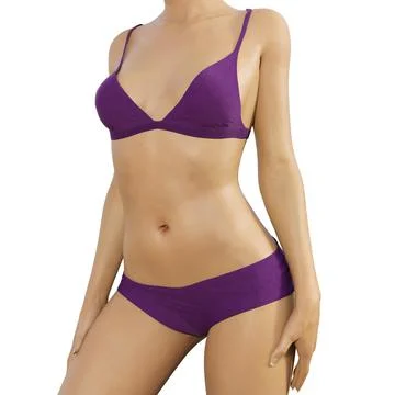 Bikini Model Body Stock Illustration