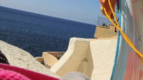 Bikini villa Stock Footage 20487495