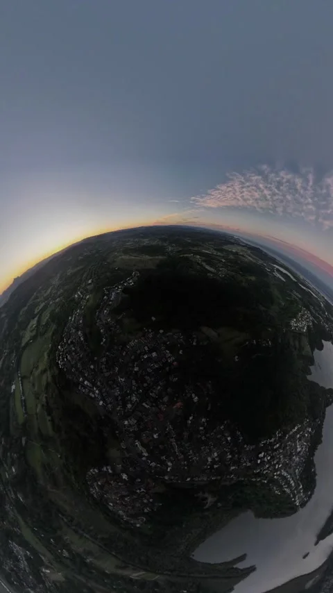 Bilambil Globe Radiating Stock Footage 222482905