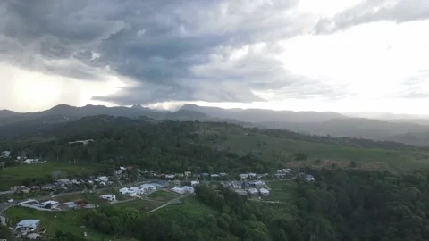 Bilambil Storm Hyperlapse Stock Footage 222707834