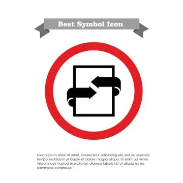 Bilateral agreement Stock Illustration