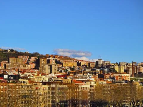 Bilbao cityscape Stock Photos