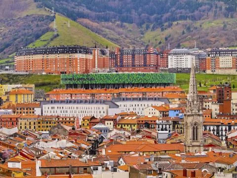 Bilbao cityscape Stock Photos