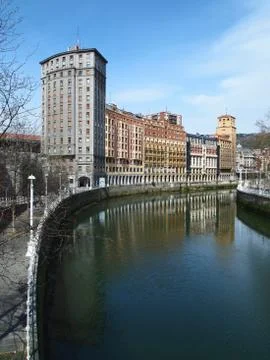 Bilbao Ribera, Spain. 스톡 사진