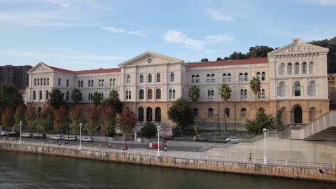 Bilbao University of Deusto Stock Footage 74076889