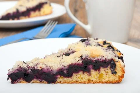 Bilberry cake Stock Photos