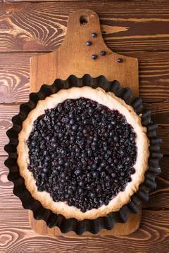 Bilberry cake Stock Photos
