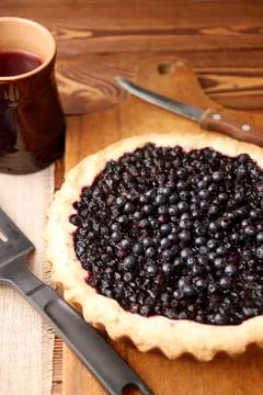 Bilberry cake Foto stock