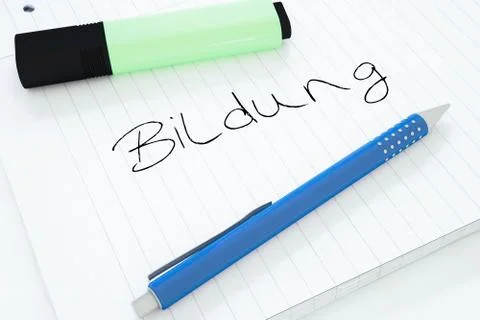 Bildung Illustrazione stock