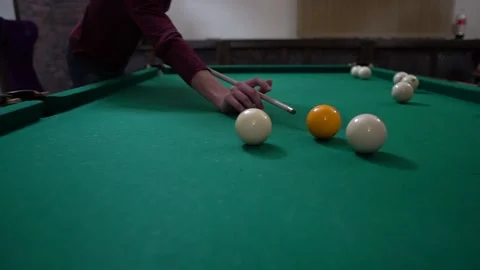 Biliards5 Video stock 131771963