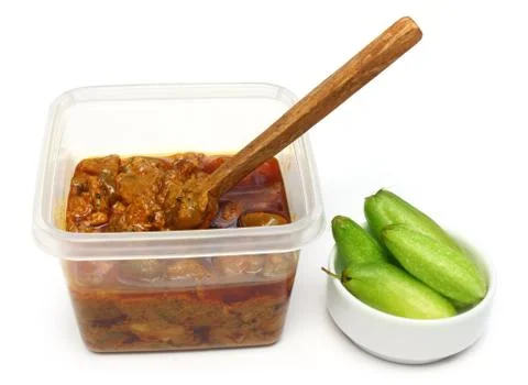 Bilimbi with pickle Stock Photos