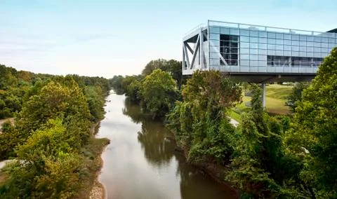 Bill Clinton Library. Stock Photos