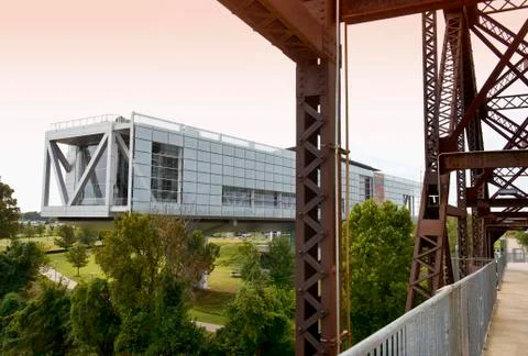 Bill Clinton Library. Stock Photos