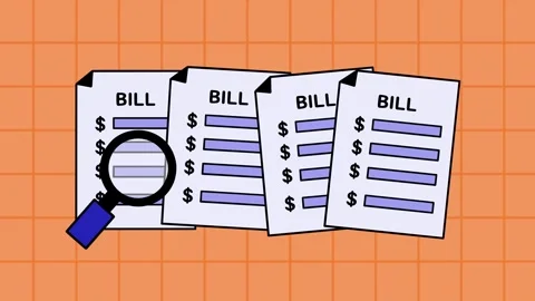 Bill Stock Footage 332011484