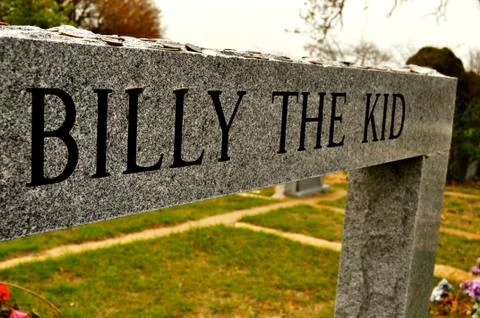 Bill the kid grave marker perspective Photos
