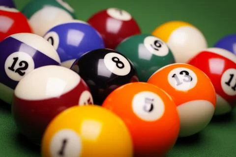 Billard Game Concept! Stock Photos