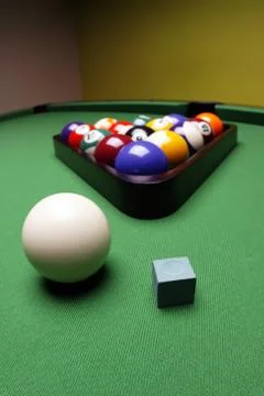 Billard Game Concept! Foto stock