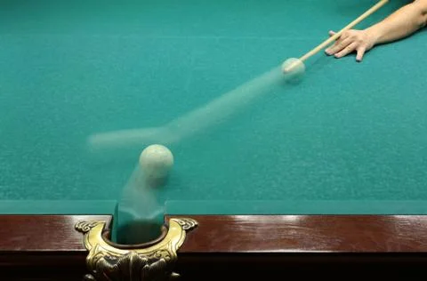 Billard play Stock Photos