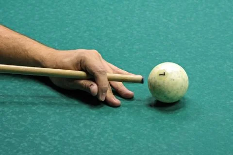 Billard play 스톡 사진