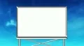Billboard on blue sky HD Footage