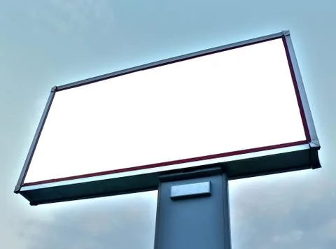 Billboard with copy space Foto stock