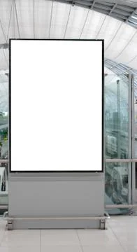 Billboard empty 스톡 사진