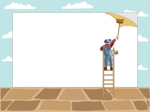 Billboard Stock Illustration