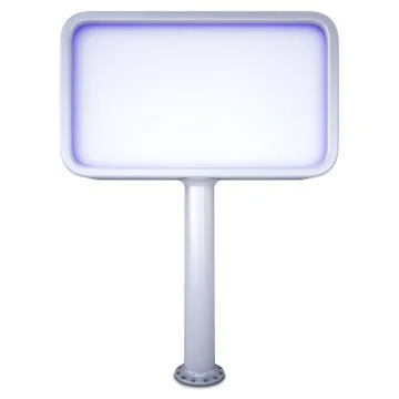 Billboard Illustrazione stock